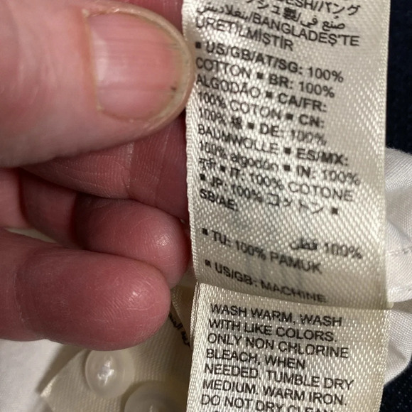 Goodthreads Shirt Poplin Skateboard Button Down Short Sleeve‎ Shirt Size XL - Picture 7 of 7